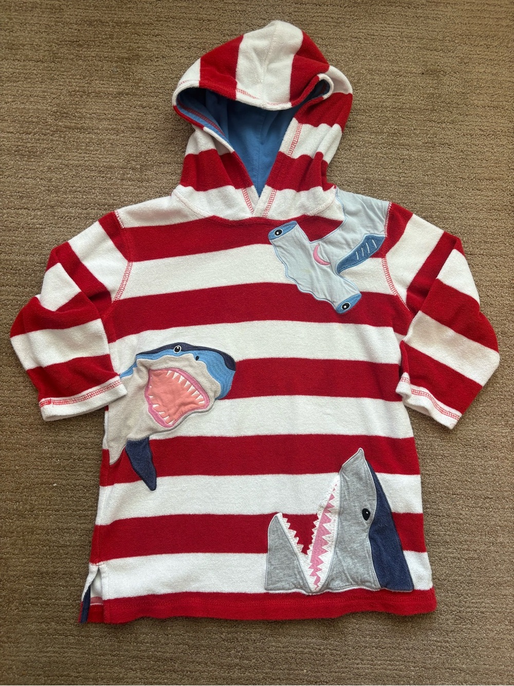Mini Boden Appliqué Toweled Pull-on